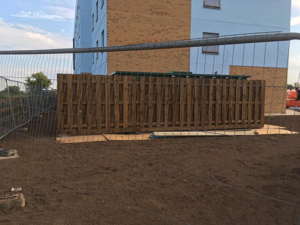 Commercial landscaping for hygiene