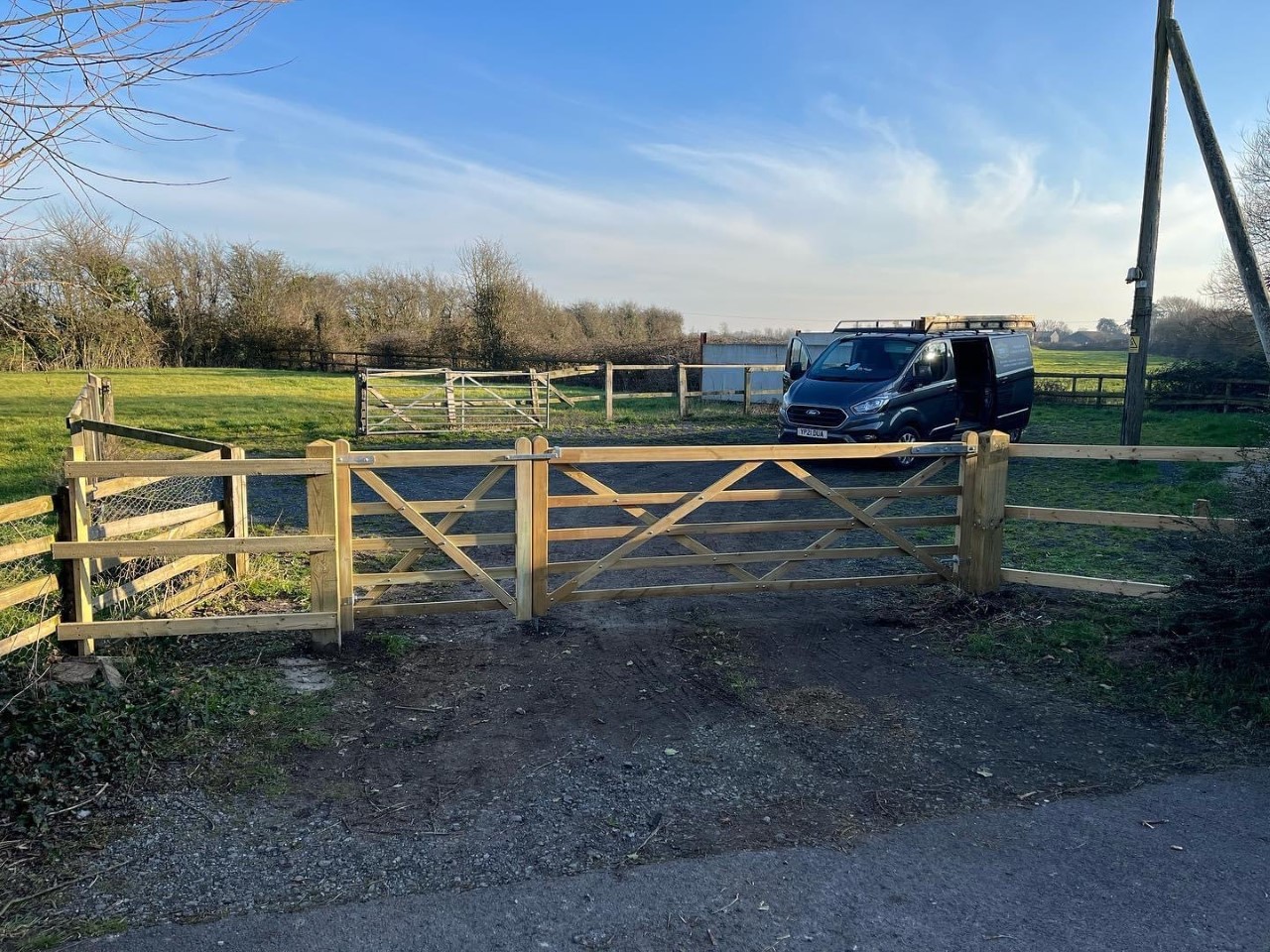 Rural Garden Gate to secure paddock